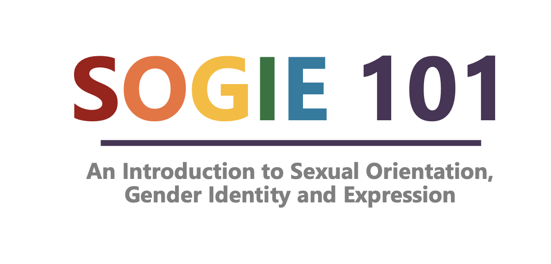 SOGIE 101: An Introduction to Sexual Orientation, Gender Identity and Expression